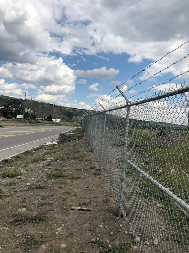 The City of Calgary (Shepard Landfill) – Chain Link Fence - Built Rite Fence  Inc.